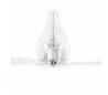 Ventilateurs de plafond Faro MINI ETERFAN Ø128 verre 3 pales nickel