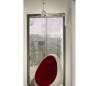 Ventilateurs de plafond Faro MINI ETERFAN Ø128 verre 3 pales nickel