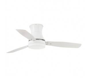 Ventilateurs de plafond avec lumière Faro TONSAY Ø132 CMS blancs 2xE27 15W 3 pales