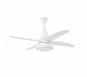 Ventilateurs de plafond avec lumière Faro WIND 132 CMS blancs 4 pales 2 x E27 20W