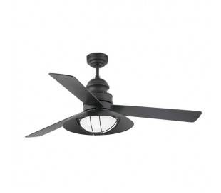 Ventilateurs de plafond avec lumière Faro WINCH FAN Ø 132CMS marrón 3 pales 2xE27 20W