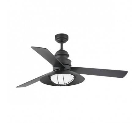 Ventilateurs de plafond avec lumière Faro WINCH FAN Ø 132CMS marrón 3 pales 2xE27 20W