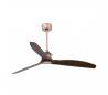 Ventilateurs de plafond Faro JUST FAN Ø128 cuivre 3 pales