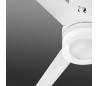 Ventilateurs de plafond avec lumière Faro ICE Ø132 CMS blancs 3 pales LED 12W 3000k