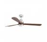 Ventilateurs de plafond avec lumière Faro LANTAU-G Ø 168CMS N/M LUZ 3 pales