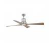 Ventilateurs de plafond Faro WINCHE Ø130 DC chrome 4 pales bois