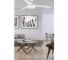 Ventilateurs de plafond avec lumière Faro VULCANO Ø152CM blancs 3 pales LED 25W 3000K DIMABL