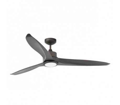 Ventilateurs de plafond avec lumière Faro TONIC Ø152CM marrón 3 pales LED 15W 3000K