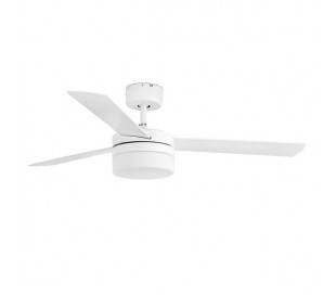 Ventilateurs de plafond avec lumière Faro PANAY Ø122CM blancs 3 pales 2 X E14 40W