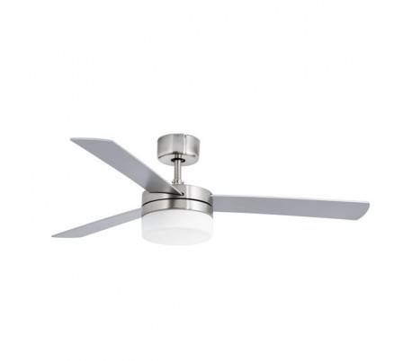 Ventilateurs de plafond avec lumière Faro PANAY Ø122CM nickel 3 pales 2 X E14 40W