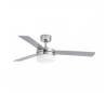 Ventilateurs de plafond avec lumière Faro PANAY Ø122CM nickel 3 pales 2 X E14 40W