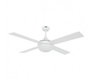 Ventilateurs de plafond avec lumière Faro ICARIA Ø132CM blancs 4 pales 2xE27 20W