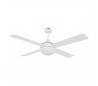 Ventilateurs de plafond avec lumière Faro ICARIA Ø132CM blancs 4 pales 2xE27 20W