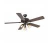 Ventilateurs de plafond Faro ALOHA Ø132CM marrón foncé 5 pales