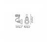 Projecteurs Faro RING Projecteurs grises 1 X GU10 LED MAX. 8W