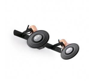 Appliques Faro CUP-2 Appliques cuivre 2 X GU10 LED 8W