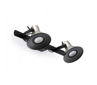 Appliques Faro CUP-2 Appliques SATIN nickel 2 X GU10 LED 8W