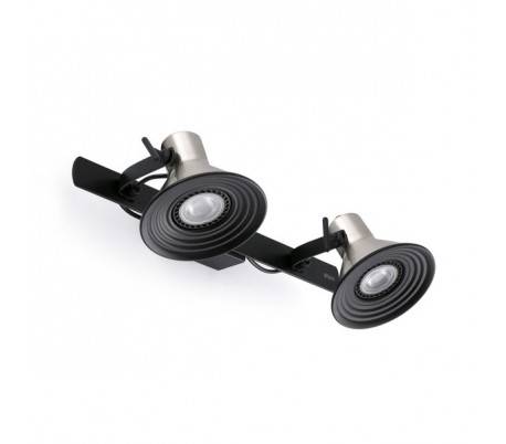 Appliques Faro CUP-2 Appliques SATIN nickel 2 X GU10 LED 8W