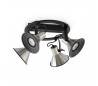 Plafonniers Faro CUP-4 Plafonniers SATIN nickel 4 X GU10 LED 8W