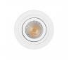 Lampes encastrées Faro RADON ORIENTABLE EMP.rond blancs GU10/MR16/LED