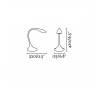 Lampes de bureaux Faro OTTO Lampes de bureaux blancs LED 6W 4000K