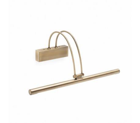 Applique pour tableau Faro KLIMT Applique pour tableau or vieux 66 LED 3000K