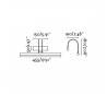 Applique pour tableau Faro KLIMT Applique pour tableau or vieux 66 LED 3000K