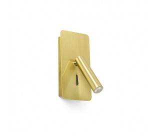 Appliques Faro SUAU LECTOR or satiné LED 3W 3000K