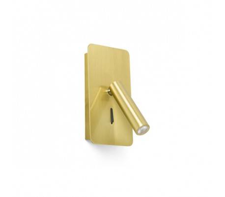Appliques Faro SUAU LECTOR or satiné LED 3W 3000K