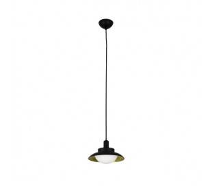 Suspensions Faro SIDE Suspensions Ø200 noirs/or satiné G9 28W