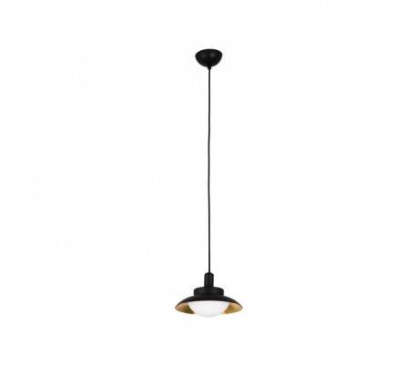 Suspensions Faro SIDE Suspensions Ø200 noirs/cuivre G9 LED 28W