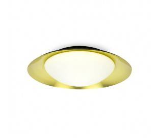 Plafonniers Faro SIDE Plafonniers Ø450 noirs/or satiné LED 20W 3000K