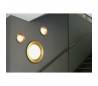 Plafonniers Faro SIDE Plafonniers Ø450 noirs/or satiné LED 20W 3000K