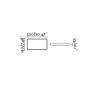 Plafonniers Faro SOGO-1 Plafonniers blancs LED 25W 4000K