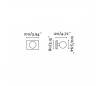 Eclairage salle de bains Faro LASS-1 Appliques miroir 1XG9 28W