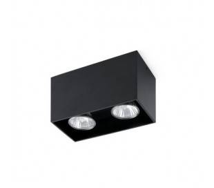 Plafonniers Faro TECTO Plafonniers noirs 2xGU10 50W