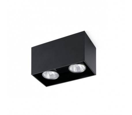 Plafonniers Faro TECTO Plafonniers noirs 2xGU10 50W