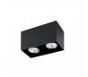 Plafonniers Faro TECTO Plafonniers noirs 2xGU10 50W