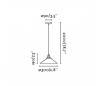 Suspensions Faro MARLIN Suspensions noirs E27 60W