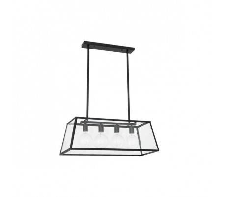Suspensions Faro ROSE Suspensions TELESCOPICO noirs 4 X E27 60W