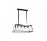 Suspensions Faro ROSE Suspensions TELESCOPICO noirs 4 X E27 60W