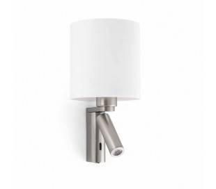 Appliques Faro ROB Appliques nickel E27 60W LED 3W 3000K