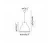 Suspensions Faro CHARLOTTE Suspensions blancs 1XE27 60W