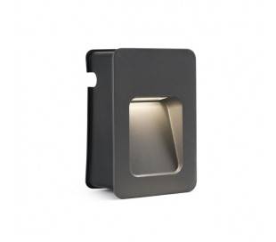 Eclairage extérieur Lampes encastrées Faro NASE-2 Encastré grises foncé LED 3W 3000K