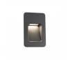 Eclairage extérieur Lampes encastrées Faro NASE-2 Encastré grises foncé LED 3W 3000K