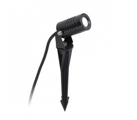 Eclairage extérieur piquets Faro BALDER Projecteurs/piquet noirs LED 3W 3000K