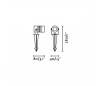 Eclairage extérieur piquets Faro BALDER Projecteurs/piquet noirs LED 3W 3000K