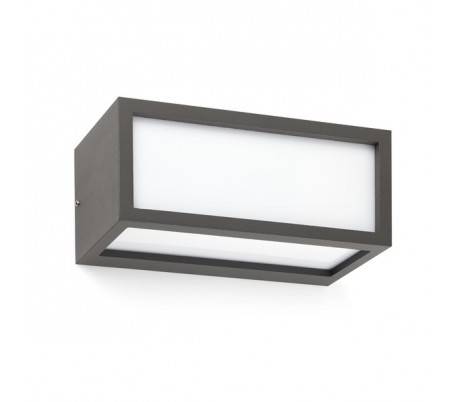 Eclairage extérieur Appliques Faro TEJO Appliques grises foncé E27 20W