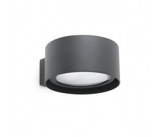 Eclairage extérieur Appliques Faro QUART Appliques grises foncé LED 30W 3000K