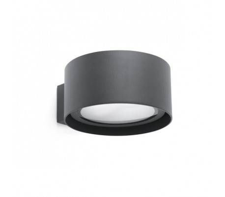 Eclairage extérieur Appliques Faro QUART Appliques grises foncé LED 30W 3000K